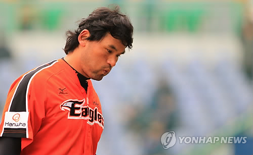 국내 첫 실전투구 박찬호