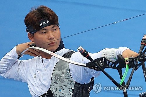 양궁 리커브 혼성 임시현-이우석, 손쉽게 4강행 확정[항저우AG]