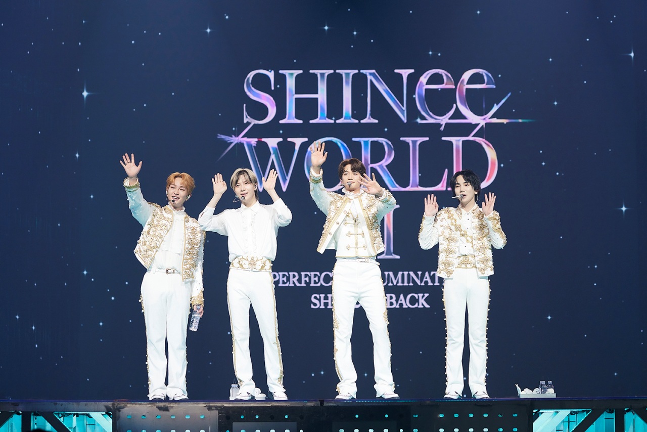 샤이니, 앙코르 콘서트 성료...3만 관객과 뜨겁게 호흡