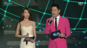 가요대전 MC 신동엽, 과거 <b>은혁</b>에 은근히 <b>아이유</b> 언급.."내가 <b>아이유</b>를 좋아해...