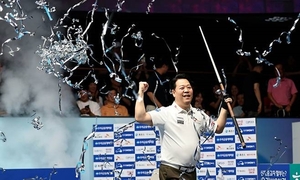 '헐크' <b>강동궁</b>, <b>김영원</b> 돌풍 제압하고 PBA 개막전 정상