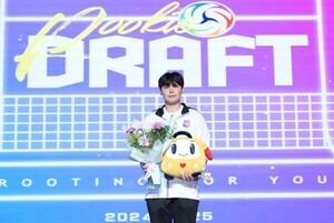 '장신 세터' <b>김다은</b>, 여자배구 <b>신인</b>드래프트 전체 1순위 도로공사행(종...