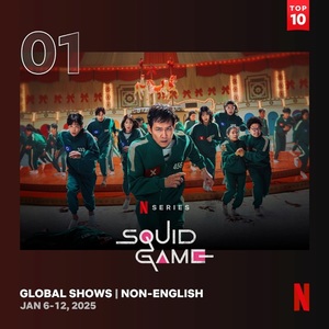 '<b>오징어 게임2</b>' TOP 10 3주째 '<b>1위</b>' 굳건