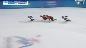 한국, <b>500m</b> 金 강탈 당했나… 中, <b>500m</b>서 린샤오쥔 밀어주기 포착