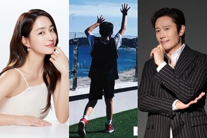 '<b>이민정</b><b>이병헌</b>' 子 준후, 키가 벌써 이만큼?…폭풍 성장 근황