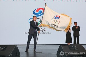 <b>취임</b> 알린 <b>유승민</b> 대한<b>체육회장</b> "체육계 위기, 변화의 기회로"
