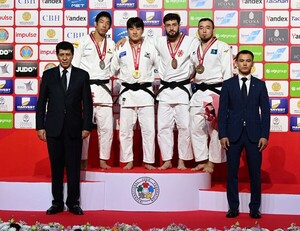 <b>유도 이준환</b>, 파리올림픽 金 '최강자' 일본 나가세 꺾고 <b>그랜드슬램</b> 우...