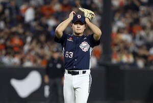 두산 김택연, 시즌 초반 ERA 3.86·피홈런 3개… <b>부진</b> 원인은?