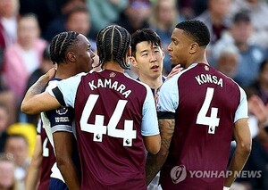 '<b>손흥민</b> <b>선발</b> 복귀' 토트넘, <b>유로파 결승</b> 앞두고 빌라에 0-2 패배