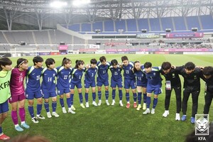 9개월간 약팀빼곤 '1무6패' 女<b>축구</b>, 계속된 부진