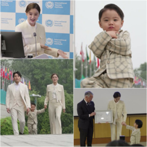 '슈돌' 시우, 국제백신연구소 <b>최연소 홍보대사</b>…母 우혜림은 4개 국어 연...
