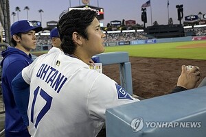 '5경기 연속 <b>홈런</b>' 괴력의 <b>오타니</b>, 저지도 넘고 NL <b>홈런</b> 단독 1위