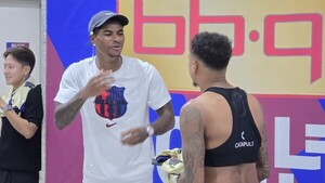 '<b>맨유</b> 우정' <b>린가드</b> "웃으며 뛰는 래시포드보니 내가 다 좋아"[현장 인터...
