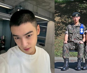 <b>차은우</b>, 군복 입고 '<b>중대장 훈련병</b>' 위엄…훈련소 근황 화제