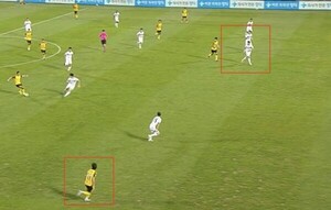 전남-천안전 나온 오프사이드 판정, 오심 인정… <b>울산</b> 에릭 득점은 정심
