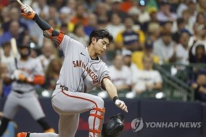 <b>이정후</b>, <b>안타</b> 재개했지만 5타수 1안타... SF는 7-1 대승하고 4연패 끊어