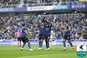 <b>인천</b>UTD, <b>K리그2</b> 조기<b>우승</b>… '1년만에 <b>K리그</b>1 복귀'