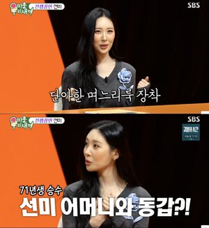 <b>선미</b>, "나이 상관없어" 했지만 '<b>김승수</b> 1971년생'에 깜짝…"母와 동갑"(...