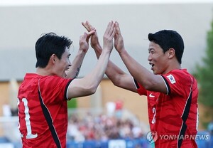 '<b>이동경 프리킥</b> 결승골' 한국, 엘살바도르전 힘겨운 1-0 승리