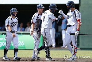 '박준순-<b>박재현 만루</b>포 포함 18득점' 한국, 홍콩전 이어 태국전도 콜드...