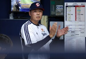 '와카에 약한 <b>곽빈</b> 잊어라'…<b>김원형</b> 감독 "이젠 확연히 다른 투수, 좋은...